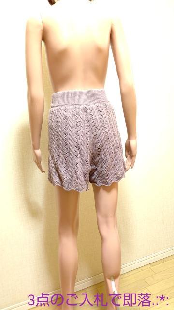 ☆HEATHER☆綺麗な鍵編みニットのキュロットB264☆3点で即落 < ブランド  ☆HEATHER☆綺麗な鍵編みニットのキュロットB264☆3点で即落 < ブランドの