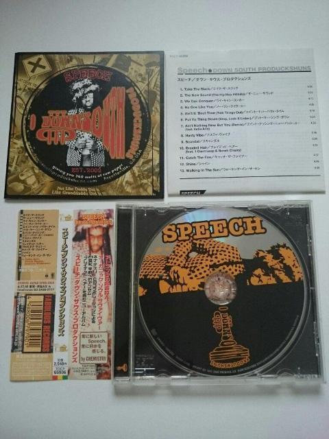 SPEECH スピーチ 『ダウン・サウス・プロダクションズ』 帯付き国内盤 < CD/DVD/ビデオ  SPEECH スピーチ 『ダウン・サウス・プロダクションズ』 帯付き国内盤 < CD/DVD/ビデオの