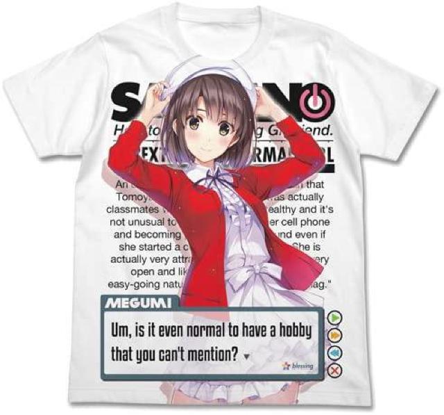 コスパ 冴えない彼女の育てかた 原作版 ヒロインVer. 加藤恵フルグラフィック Tシャツ Sサイズ < アニメ/コミック/キャラクター  コスパ 冴えない彼女の育てかた 原作版 ヒロインVer. 加藤恵フルグラフィック Tシャツ Sサイズ  < アニメ/コミック/キャラクターの