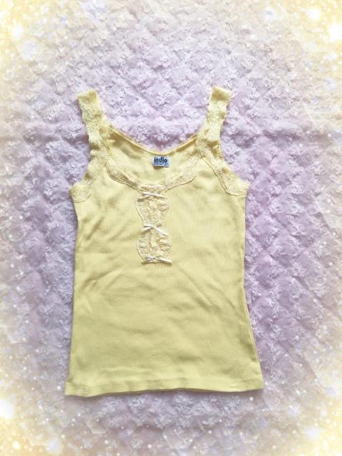 indio*レース付きタンク < ブランド  indio*レース付きタンク  < ブランドの