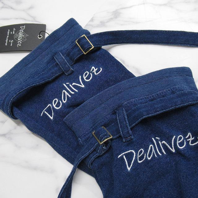 NEW最新【Dealivez】デニムレッグウォーマー/ロゴ刺繍 超美脚 脚長効果抜群 < 女性ファッション  NEW最新【Dealivez】デニムレッグウォーマー/ロゴ刺繍 超美脚 脚長効果抜群 < 女性ファッションの