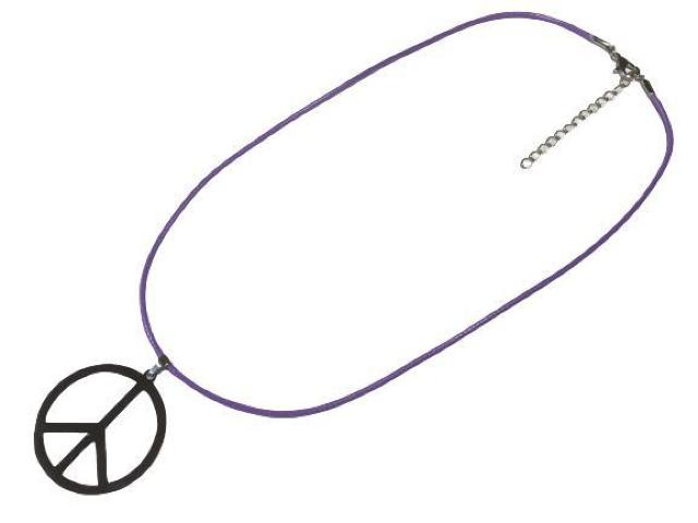 ピースマーク ネックレス チェーンパープル トップシルバー ステンレス メンズ レディース ペンダント アクセサリー < 男性アクセサリー/時計  ピースマーク ネックレス チェーンパープル トップシルバー ステンレス メンズ レディース ペンダント アクセサリー < 男性アクセサリー/時計の