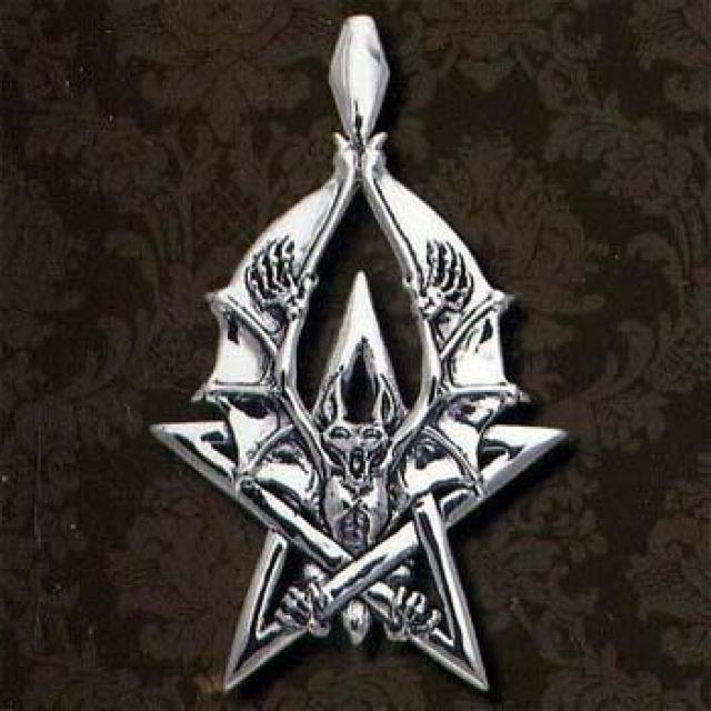 PS: Bat Pentagram バット・ペンタグラム・ペンダント蝙蝠 五芒星 < 女性アクセサリー/時計  PS: Bat Pentagram バット・ペンタグラム・ペンダント蝙蝠 五芒星 < 女性アクセサリー/時計の