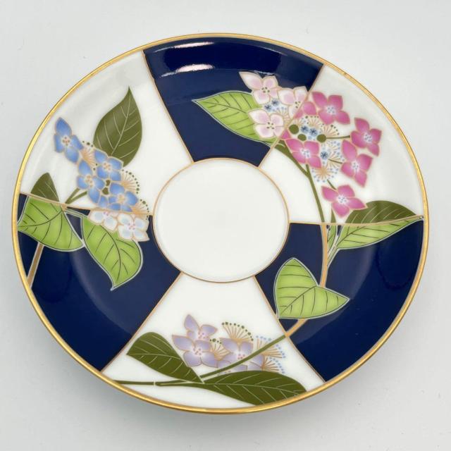 美品 香蘭社 ティーカップ&ソーサー 皇居の花シリーズ 水無月 紫陽花 限定品 1984年 < インテリア/ライフ 美品 香蘭社 ティーカップ&ソーサー 皇居の花シリーズ 水無月 紫陽花 限定品 1984年 < インテリア/ライフの
