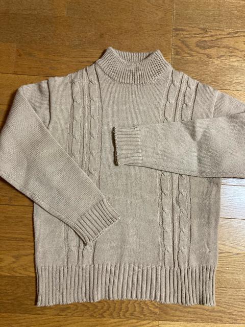 2079.ケーブルニット☆ハイネック長袖セーター☆茶系☆サイズM程度 < 女性ファッション 2079.ケーブルニット☆ハイネック長袖セーター☆茶系☆サイズM程度 < 女性ファッションの