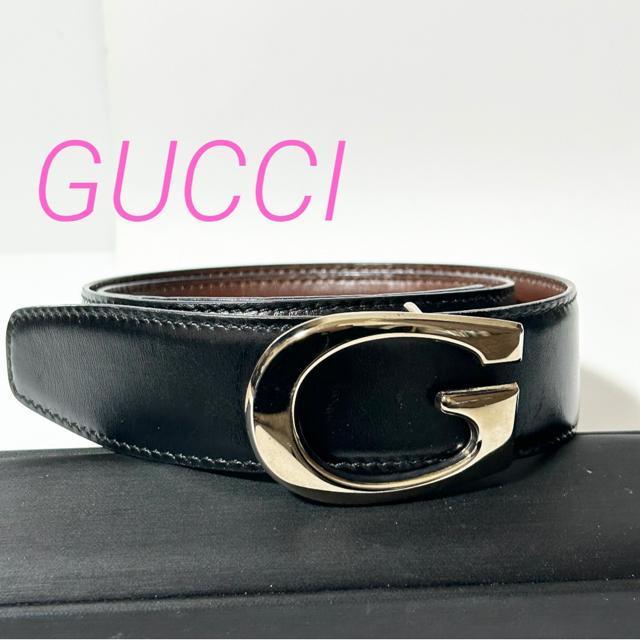 ���i�@GUCCI �O�b�` G�o�b�N�� ���f�B�[�X �x���g ���U�[ 036�E2854�E0956 �u���b�N �S�[���h����  �� �u�����h�� 