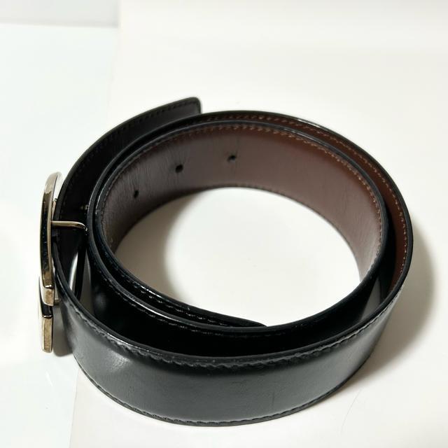 ���i�@GUCCI �O�b�` G�o�b�N�� ���f�B�[�X �x���g ���U�[ 036�E2854�E0956 �u���b�N �S�[���h���� �� �u�����h�� 