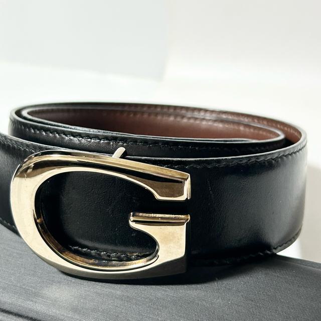 ���i�@GUCCI �O�b�` G�o�b�N�� ���f�B�[�X �x���g ���U�[ 036�E2854�E0956 �u���b�N �S�[���h���� �� �u�����h�� 