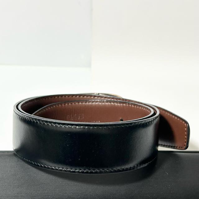 ���i�@GUCCI �O�b�` G�o�b�N�� ���f�B�[�X �x���g ���U�[ 036�E2854�E0956 �u���b�N �S�[���h���� �� �u�����h�� 