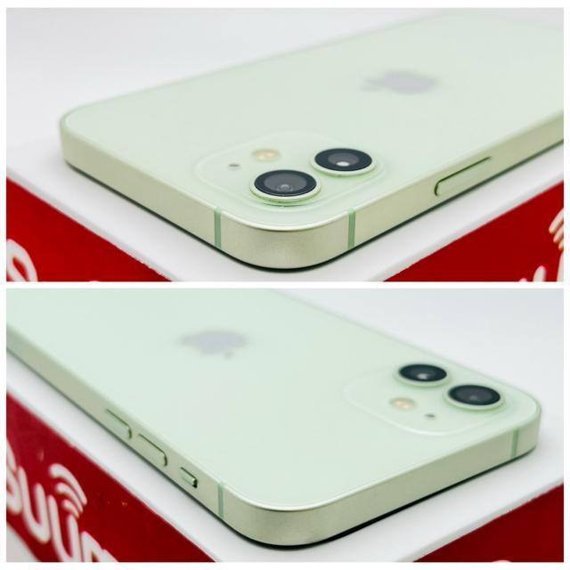 C 100% iPhone 12 128 GB SIM�t���[ �O���[�� �{�� �� �Ɠd/AV�� 