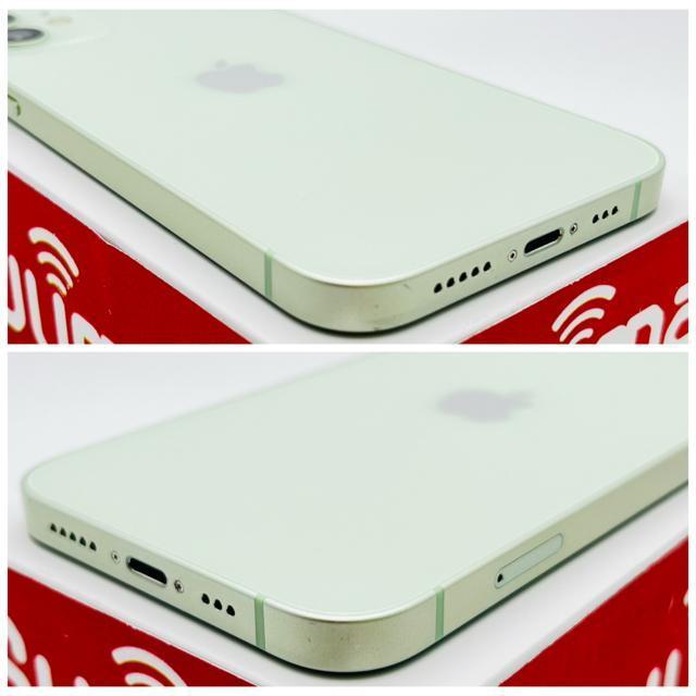 C 100% iPhone 12 128 GB SIM�t���[ �O���[�� �{�� �� �Ɠd/AV�� 