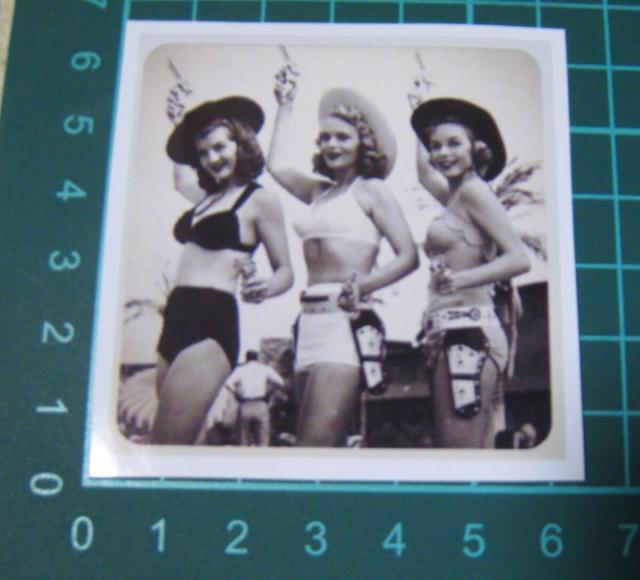COWGIRL 美人カウガール3人組 大き目なステッカー < ホビー COWGIRL 美人カウガール3人組 大き目なステッカー < ホビーの