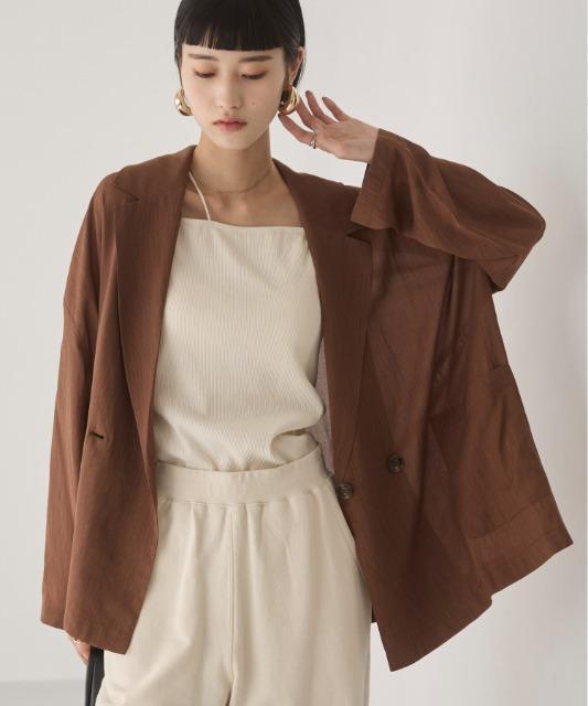 ANGIE�e�[���[�h�W���P�b�g �I�[�o�[�T�C�Y �W���P�b�g �u���E�� �� �����t�@�b�V������ 