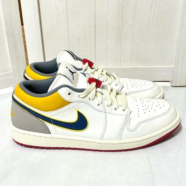 美品 NIKE AIR JORDAN 1 LOW PRM ナイキ 29.5cm < ブランド 美品 NIKE AIR JORDAN 1 LOW PRM ナイキ 29.5cm < ブランドの