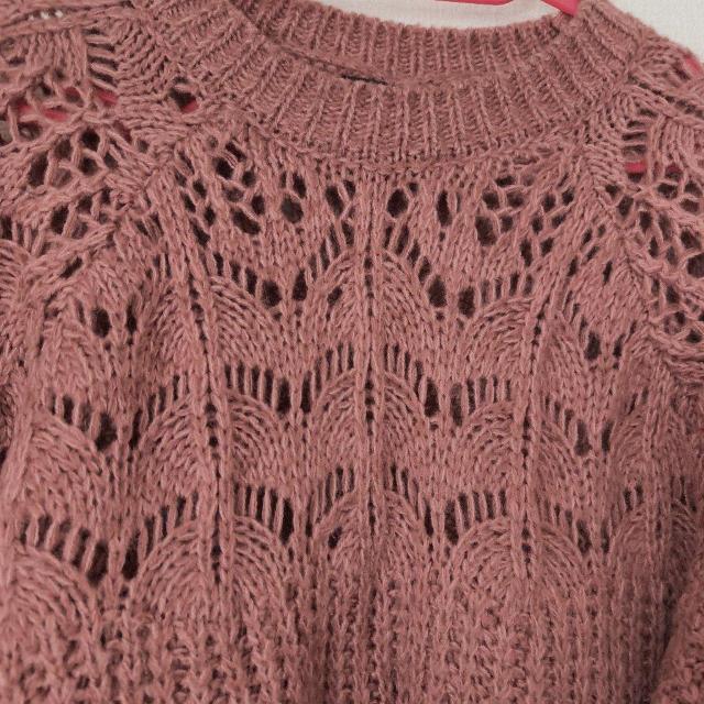 Oeillet �s���N ���[�X�҂� �j�b�g�Z�[�^�[ �� �����t�@�b�V������ 