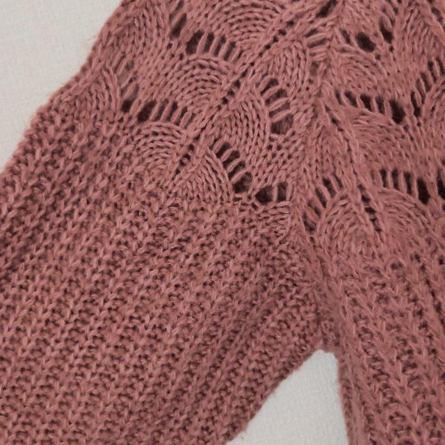 Oeillet �s���N ���[�X�҂� �j�b�g�Z�[�^�[ �� �����t�@�b�V������ 