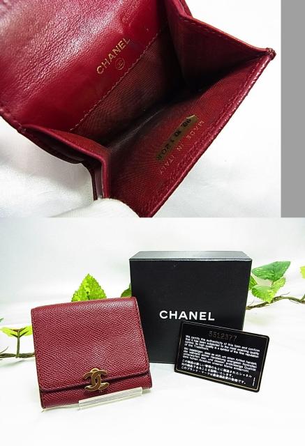正規品 CHANELシャネル ココマーク コインケース/型押しレザー ギャランティカード・箱付】 < ブランド 正規品 CHANELシャネル ココマーク コインケース/型押しレザー ギャランティカード・箱付】 < ブランドの