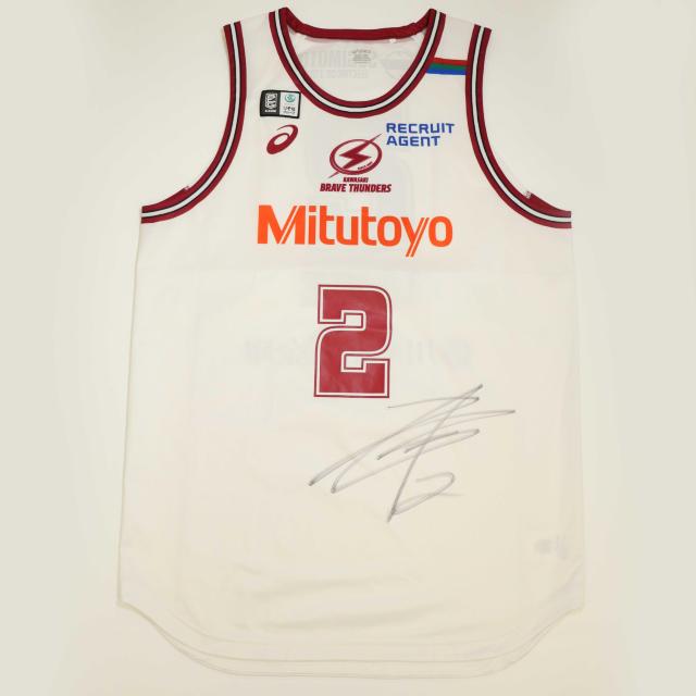 2 伊久江 ロイ英輝選手 2025-26オーセンティックユニフォーム(AWAY