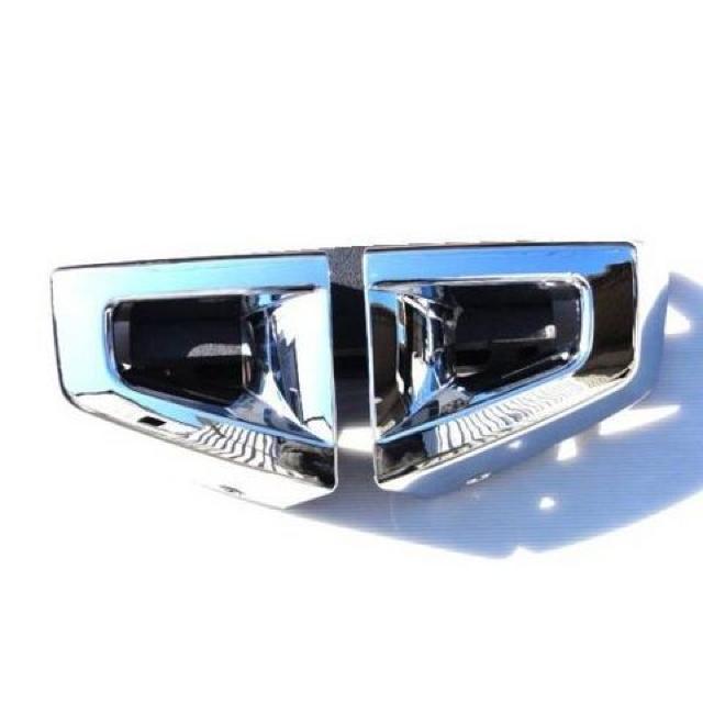 HUMMERハマー クロームメッキフロントバンパーコーナーカバー H3 < 自動車/バイク HUMMERハマー クロームメッキフロントバンパーコーナーカバー H3 < 自動車/バイク