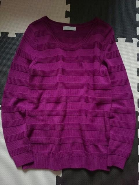 anySiS☆ボーダー編みニット★キレイ色☆ < ブランド anySiS☆ボーダー編みニット★キレイ色☆ < ブランドの