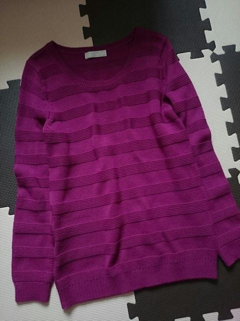 anySiS☆ボーダー編みニット★キレイ色☆ < ブランド anySiS☆ボーダー編みニット★キレイ色☆ < ブランドの