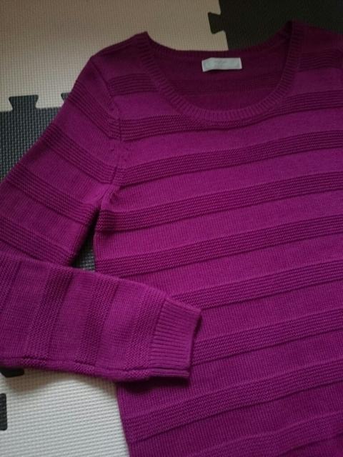 anySiS☆ボーダー編みニット★キレイ色☆ < ブランド anySiS☆ボーダー編みニット★キレイ色☆ < ブランドの