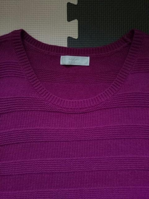 anySiS☆ボーダー編みニット★キレイ色☆ < ブランド anySiS☆ボーダー編みニット★キレイ色☆ < ブランドの