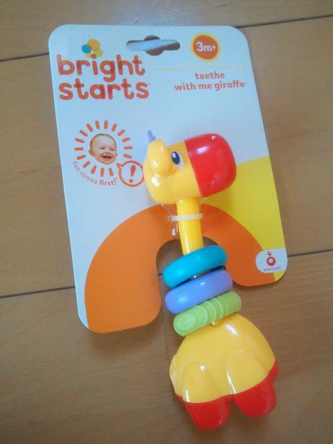 新品キリン ラトル 歯固めブライトスターツ ティーズウィズミー < おもちゃ  新品キリン ラトル 歯固めブライトスターツ ティーズウィズミー  < おもちゃの