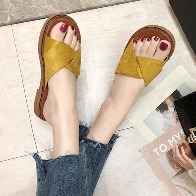 送料無料 新品 ぺたんこサンダル レディース フラット クロスストラップサンダル コンフォート < 女性ファッション  送料無料 新品 ぺたんこサンダル レディース フラット クロスストラップサンダル コンフォート < 女性ファッションの