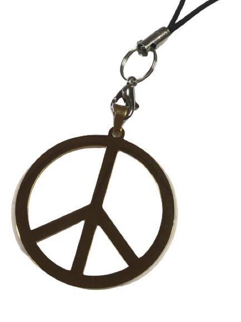 ピースマーク モチーフ ゴールド ステンレス 携帯ストラップ スマホカバー アンドロイド iPhone 魔除け < 家電/AV  ピースマーク モチーフ ゴールド ステンレス 携帯ストラップ スマホカバー アンドロイド iPhone 魔除け < 家電/AVの