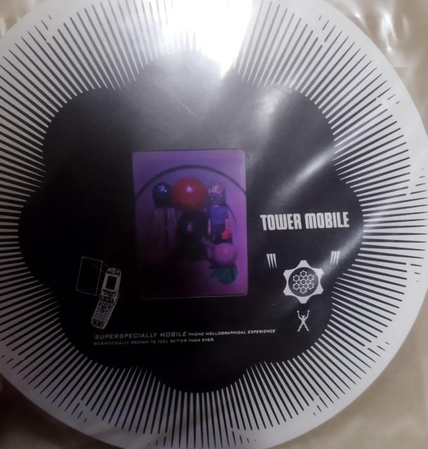 タワーレコード ガラケー画面覗き見防止 フォノグラム 非売品ステッカー < ホビー  タワーレコード ガラケー画面覗き見防止 フォノグラム 非売品ステッカー < ホビーの
