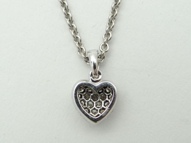 Cartier カルティエ ハート パヴェダイヤモンド ネックレス ペンダント 750WG<USED>【送料無料】 < ブランド Cartier カルティエ ハート パヴェダイヤモンド ネックレス ペンダント 750WG<USED>【送料無料】 < ブランドの