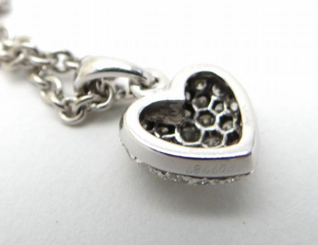 Cartier カルティエ ハート パヴェダイヤモンド ネックレス ペンダント 750WG<USED>【送料無料】 < ブランド Cartier カルティエ ハート パヴェダイヤモンド ネックレス ペンダント 750WG<USED>【送料無料】 < ブランドの