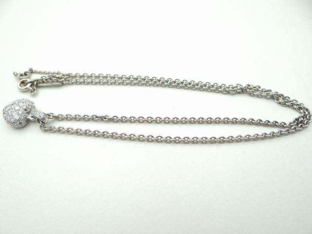 Cartier カルティエ ハート パヴェダイヤモンド ネックレス ペンダント 750WG<USED>【送料無料】 < ブランド Cartier カルティエ ハート パヴェダイヤモンド ネックレス ペンダント 750WG<USED>【送料無料】 < ブランドの