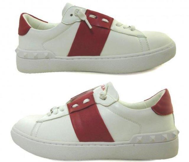 1円~C103新品DayGLORYレースアップ/スリッポンスニーカー25.5aWHITE×RED♂ < 男性ファッション  1円~C103新品DayGLORYレースアップ/スリッポンスニーカー25.5aWHITE×RED♂ < 男性ファッションの