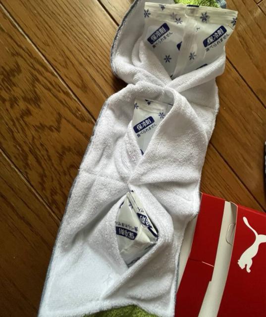 3個セット!ブランド品!PUMA!一つに付き!保冷剤3個付き!首回りひんやり!クールネックタオル!3個あれば!替え!洗濯に便利! < インテリア/ライフ  3個セット!ブランド品!PUMA!一つに付き!保冷剤3個付き!首回りひんやり!クールネックタオル!3個あれば!替え!洗濯に便利! < インテリア/ライフの