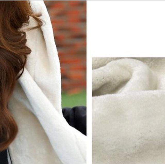 ムートンコート 裏ボアパーカーコート 厚手 裏起毛 アウター ブラック 大きいサイズ < 女性ファッション ムートンコート 裏ボアパーカーコート 厚手 裏起毛 アウター ブラック 大きいサイズ < 女性ファッションの