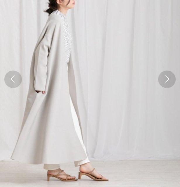 ���C�e�B�[���j���j�b�g�R�[�g���ߗށ��O���f�B�u�����A��������600�` �� �����t�@�b�V������ 