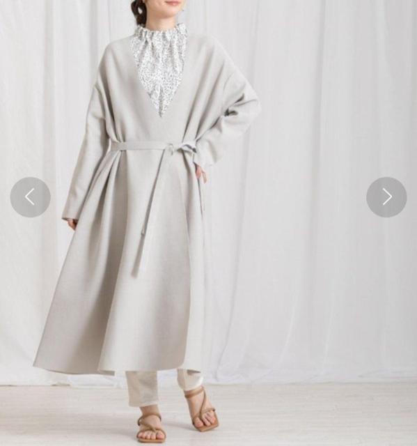 ���C�e�B�[���j���j�b�g�R�[�g���ߗށ��O���f�B�u�����A��������600�` �� �����t�@�b�V������ 