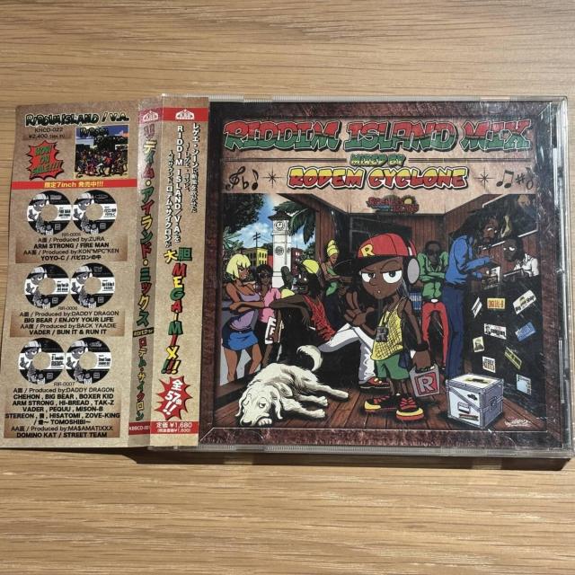 �yRIDDIM ISLAND MIX�z  �� CD/DVD/�r�f�I�� 