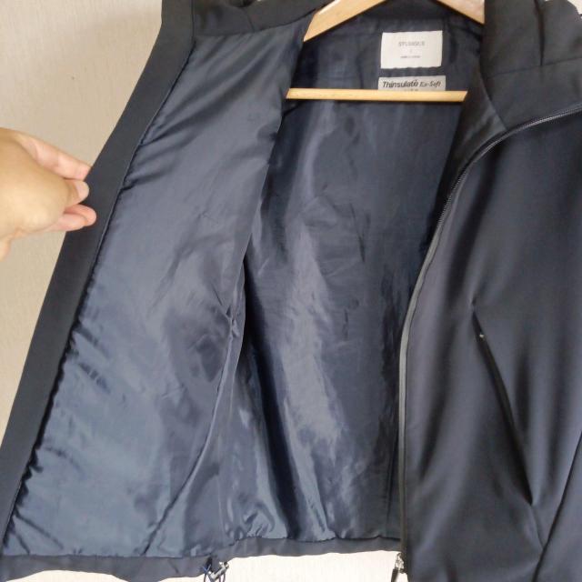 STUDIOUS テックジャケット 黒 撥水 シンサレート 軽量 < 男性ファッション STUDIOUS テックジャケット 黒 撥水 シンサレート 軽量 < 男性ファッションの