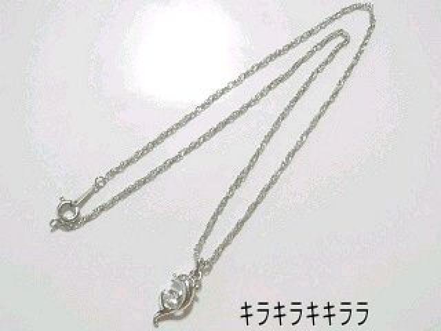 《New》キュービックジルコニア★ドルフィン/いるかネックレス < 女性アクセサリー/時計  《New》キュービックジルコニア★ドルフィン/いるかネックレス < 女性アクセサリー/時計の