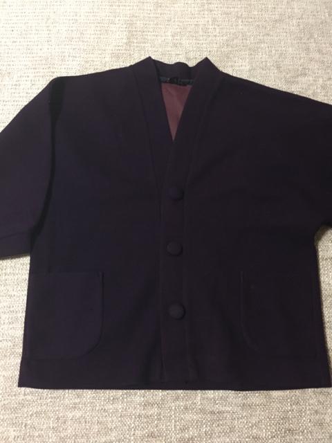 672.部屋着の羽織に形ゆったり☆深紫/パープル☆レトロ < 女性ファッション  672.部屋着の羽織に形ゆったり☆深紫/パープル☆レトロ  < 女性ファッションの