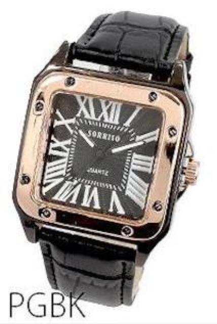 ★NEWスクエアフェイスアダルト腕時計PGBK < 男性アクセサリー/時計  ★NEWスクエアフェイスアダルト腕時計PGBK  < 男性アクセサリー/時計の