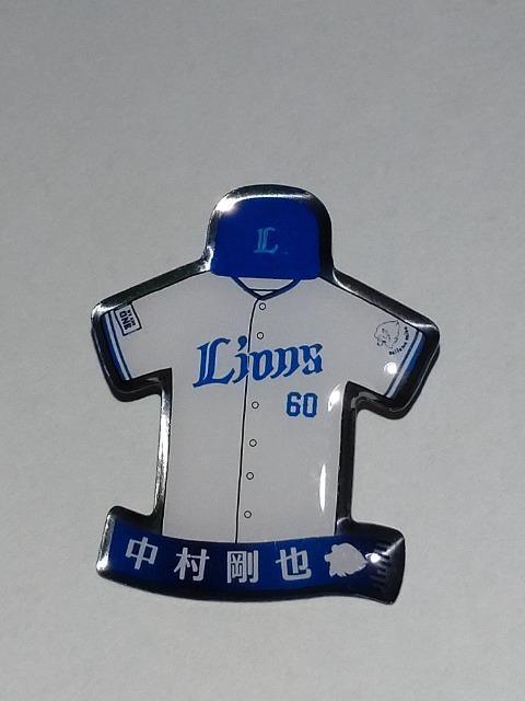 埼玉西武ライオンズ2024 ブルーシリーズユニフォーム型ピンバッチ 60 中村剛也選手 < レジャー/スポーツ  埼玉西武ライオンズ2024 ブルーシリーズユニフォーム型ピンバッチ 60 中村剛也選手  < レジャー/スポーツの