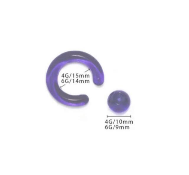 b239 アクリルリングボディーピアス 6G男女兼用 < 女性アクセサリー/時計  b239 アクリルリングボディーピアス 6G男女兼用 < 女性アクセサリー/時計の
