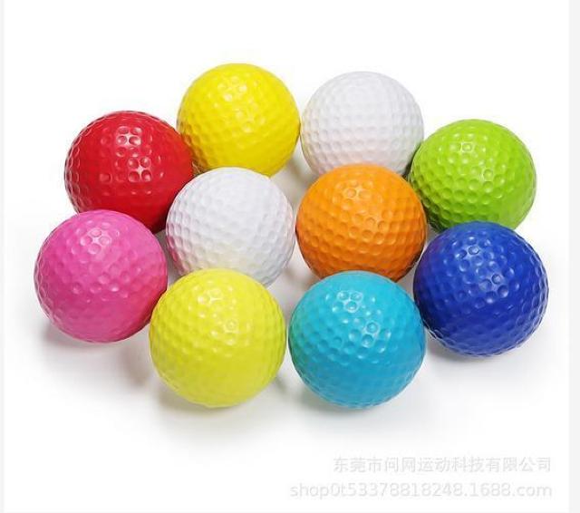 PU ゴルフボール 室内 練習用 ウレタン製 20個入り < レジャー/スポーツ  PU ゴルフボール 室内 練習用 ウレタン製 20個入り < レジャー/スポーツの