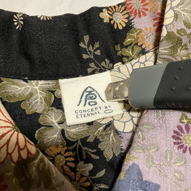 【倉ETERNAL 備中倉敷工房】〈圧巻の和柄〉 半袖シャツ / SS 日本製 < ブランド 【倉ETERNAL 備中倉敷工房】〈圧巻の和柄〉 半袖シャツ / SS 日本製 < ブランドの