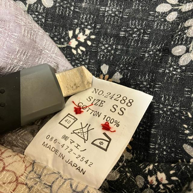 【倉ETERNAL 備中倉敷工房】〈圧巻の和柄〉 半袖シャツ / SS 日本製 < ブランド 【倉ETERNAL 備中倉敷工房】〈圧巻の和柄〉 半袖シャツ / SS 日本製 < ブランドの