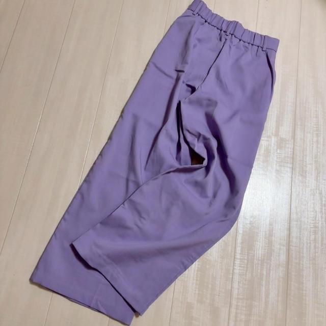 ◆GU/ジーユー◆裏起毛カラーストレートパンツ★パープルS*大人気アイテム♪ < ブランド ◆GU/ジーユー◆裏起毛カラーストレートパンツ★パープルS*大人気アイテム♪ < ブランドの